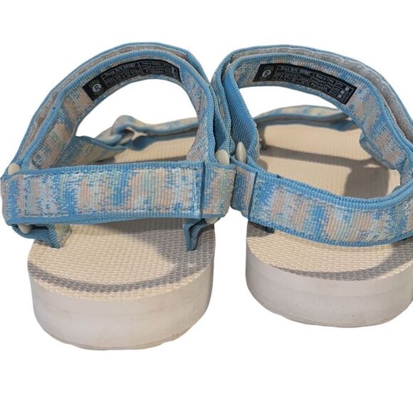 Teva Original Universal Iridescence Stillwater Beach Hiking Sandals Size 11 - Picture 5 of 10